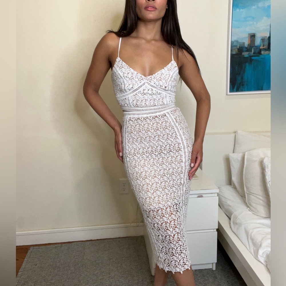 NEWLOOK NUDE LACE SET- 4